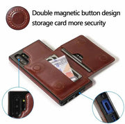 Samsung Galaxy Note 10 PU Leather Back Flip Wallet Case With Card Slots – view 4