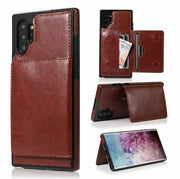 Samsung Galaxy Note 10 PU Leather Back Flip Wallet Case With Card Slots – view 1