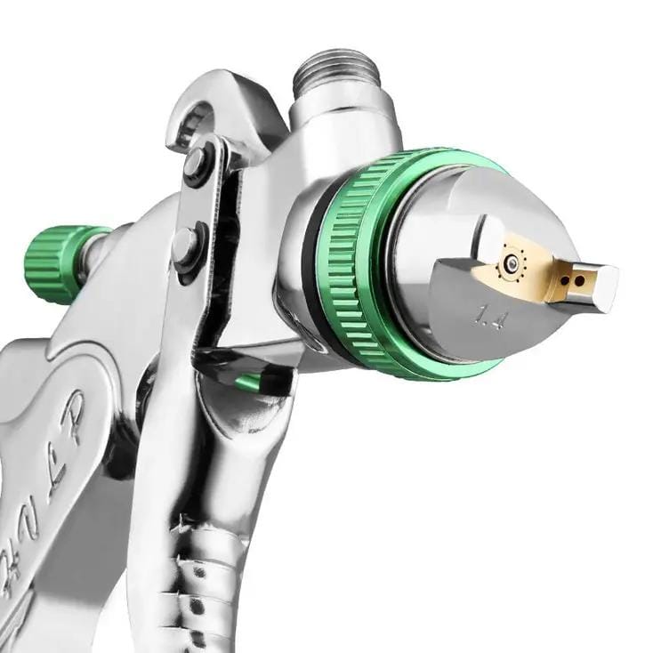 salelink.co.nz Unbranded Spray Gun HVLP Gravity Gun HVLP Gravity Feed Spray Gun Kit With Three Tips