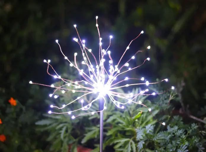 2 Pack Solar LED Firework Garden Light Waterproof LED Outdoor – view 3