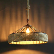 salelink.co.nz Unbranded Hemp Rope Pendant Light Hanging Lamp Hemp Rope Pendant Light Hanging Lamp | Action Outdoors NZ