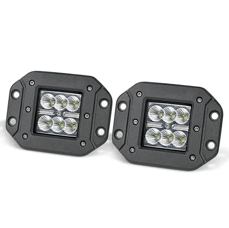 2 x 4inch LED Work Light Bar Flood 12V 24V 5" Lamp – view 1