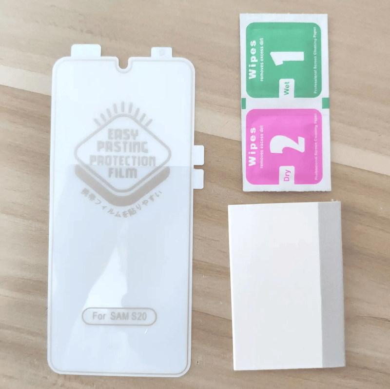 SAMSUNG S20 HYDROGEL AQUA FLEXIBLE Soft Screen Protector – view 4