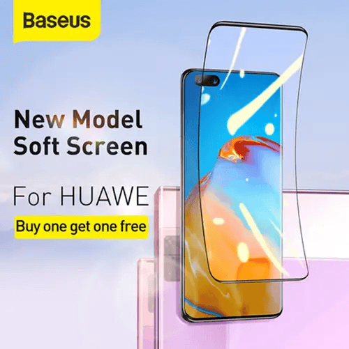salelink.co.nz Unbranded 2PCS Huawei P40 Screen Protector Huawei P40 Screen Protector 2 Pack Soft PET Film 9H HD