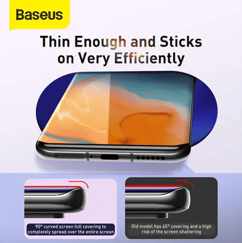 salelink.co.nz Unbranded 2PCS Huawei P40 Screen Protector Huawei P40 Screen Protector 2 Pack Soft PET Film 9H HD