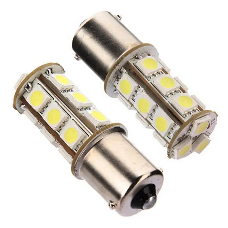 2X 18 Led Brake Reverse Turn Stop Tail Light Bulb 1156 BA15S Car White Globe – view 1