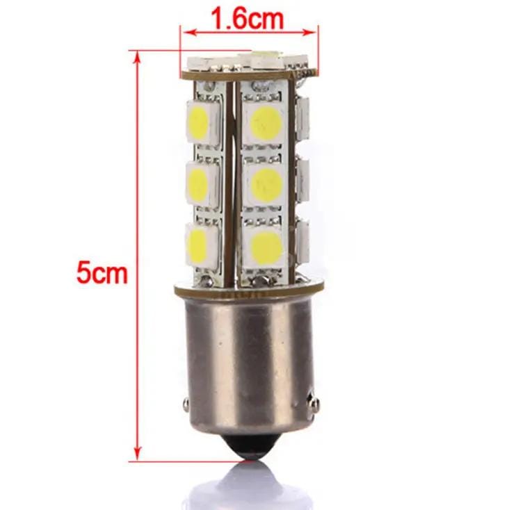 2X 18 Led Brake Reverse Turn Stop Tail Light Bulb 1156 BA15S Car White Globe – view 3