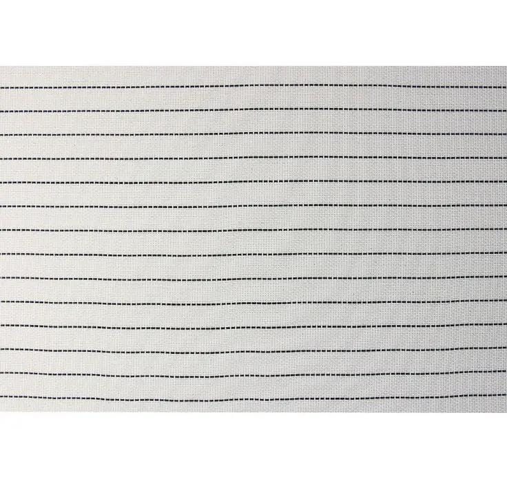 Pack of 4 Stripe Placemats Tableware Pad Dining - White – view 1