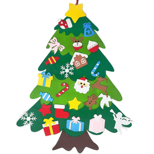 salelink.co.nz Unbranded DIY Felt Christmas Tree Set DIY Felt Christmas Tree Set (PR5126 (3)) | Action Outdoors NZ