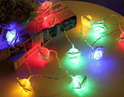 3Meters 30LED Rose Flower String Lights – view 2