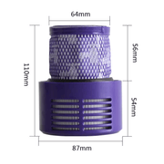 salelink.co.nz Unbranded For DYSON Vacuum Filter V10 series SV12 Dyson V10 SV12 Replacement HEPA Washable Filter