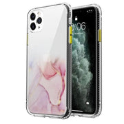salelink.co.nz Unbranded iPhone 12/12 PRO 6.1'' Case Watercolour Marble Pink Clear Case For iPhone 12 Pro