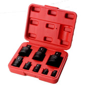 8pc Impact Socket Adaptor Set Ratchet Increaser Reducer Convertor 1/4''-1" Drive – view 1