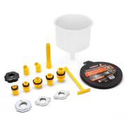 15-Piece Car Radiator Coolant Refill Funnel Kit Spill Proof Cooling System Tool – view 1