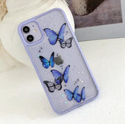 salelink.co.nz Unbranded iPhone 11 Pro Max Case Butterfly Purple iPhone 11 Pro Max Butterfly Purple Clear Case