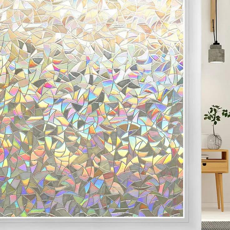 salelink.co.nz Unbranded 45cmx200cm 3D Rainbow Window Film 45cmx200cm 3D Rainbow Window Film | Action Outdoors NZ
