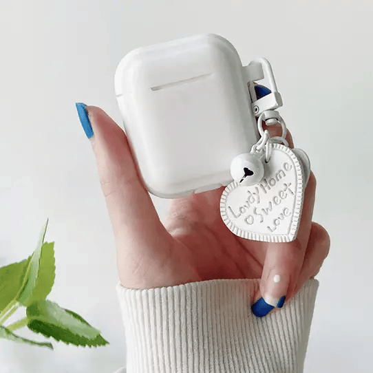 TPU AirPods Case Cover For 1st And 2nd Gen With Strap Holder – view 2