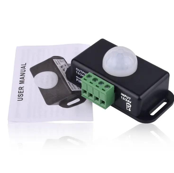 Body Infrared PIR Motion Sensor Switch For LED Light Strip Automatic DC 12V – view 1