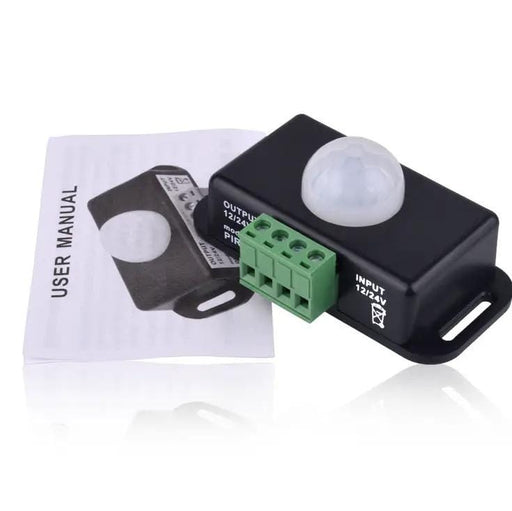 Body Infrared PIR Motion Sensor Switch For LED Light Strip Automatic DC 12V – view 1