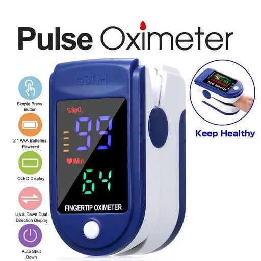 salelink.co.nz Unbranded Finger Pulse Oximeter Finger Pulse Oximeter | Action Outdoors NZ