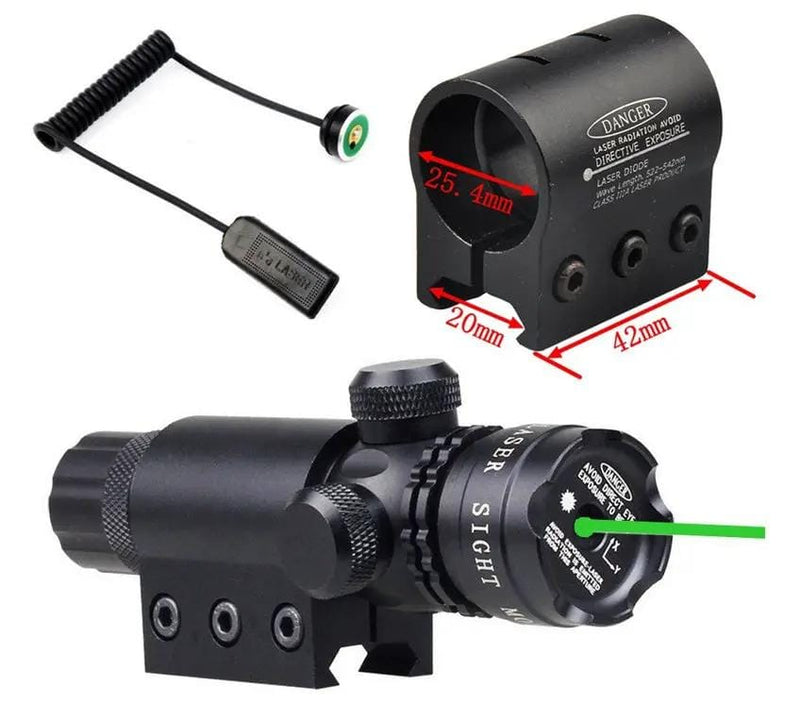 salelink.co.nz Unbranded Green Laser Sight Green Laser Sight With Picatinny Mount Rifle And Pistol