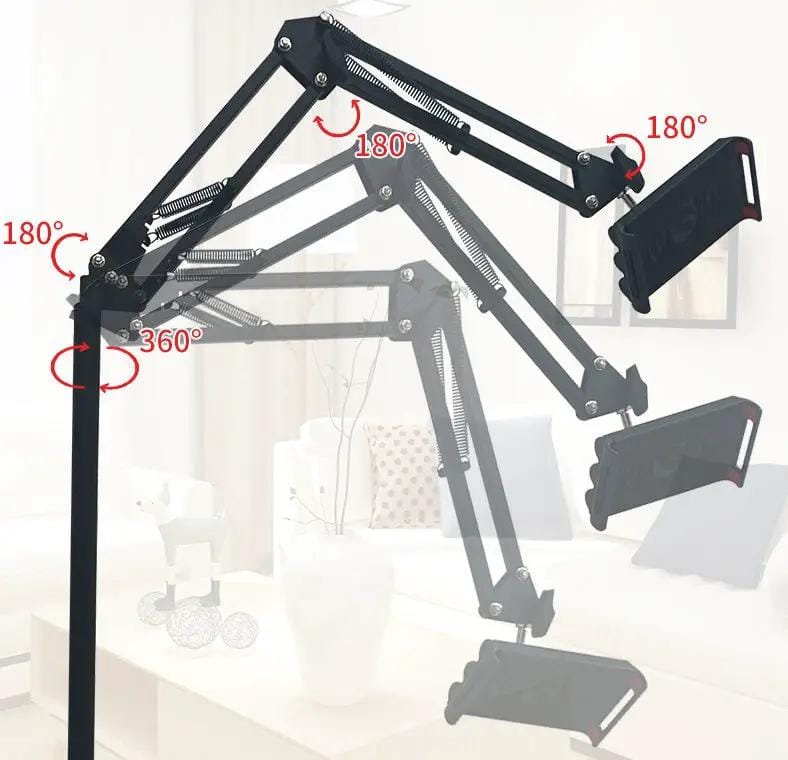 Floor iPad Tablet Holder Stand Upto 12.9'' – view 3