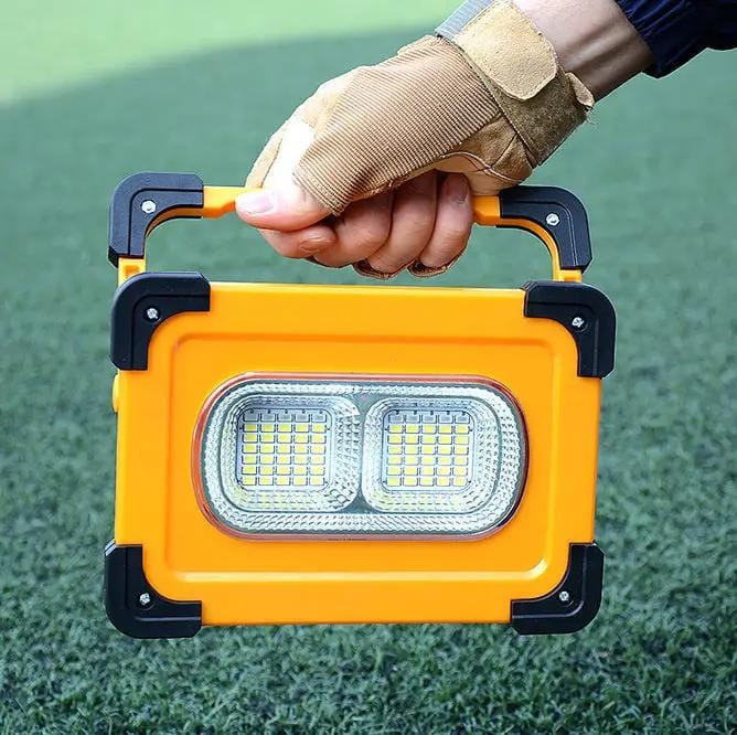 salelink.co.nz Unbranded Solar LED Work Light Flood Lamp Solar LED Work Light Flood Lamp | Action Outdoors NZ