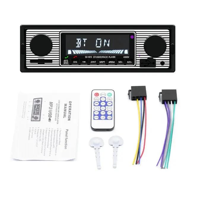 salelink.co.nz Unbranded Bluetooth Radio Car Stereo Player Bluetooth Radio Car Stereo Player | Action Outdoors NZ