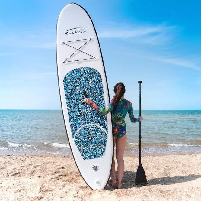 10ft' Inflatable Stand Up Paddle Board Surfboard SUP (PR7607) – view 2