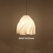 Modern White Lampshade Simple Pendant Light Hanging Lamp – view 5