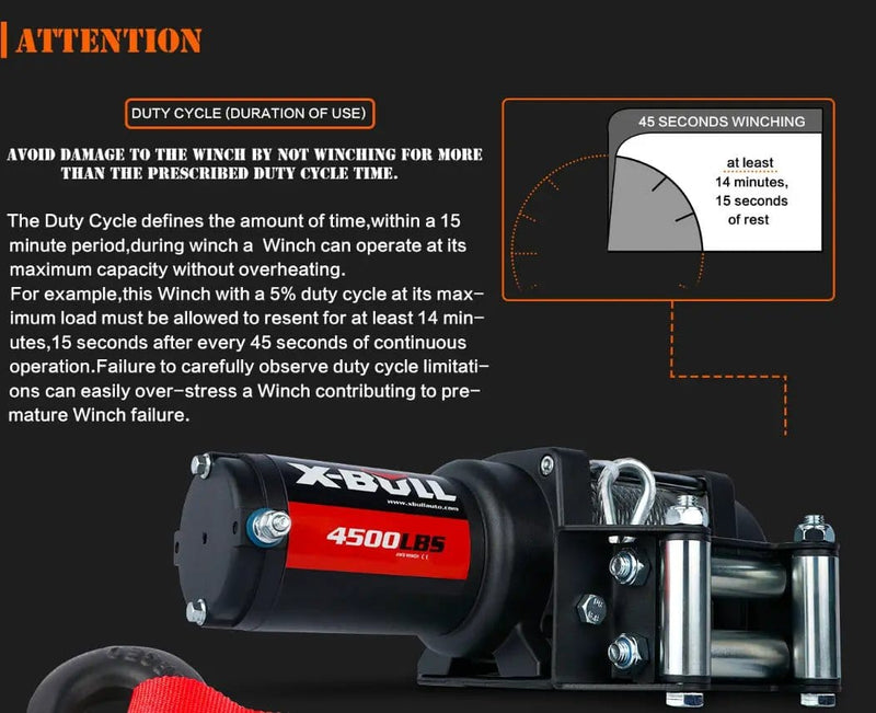 salelink.co.nz X-BULL X-BULL Electric Winch 4500LBS X-BULL Electric Winch 4500LBS | Action Outdoors NZ