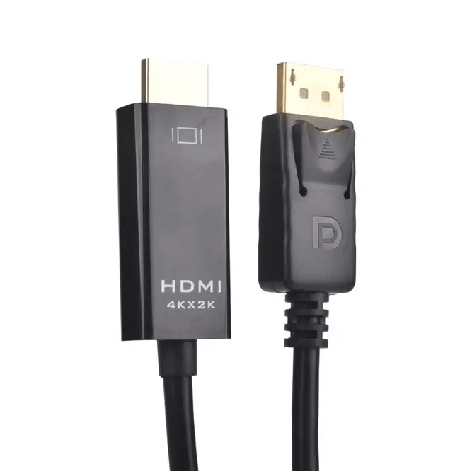 salelink.co.nz Unbranded 1.8M Displayport DP to HDMI Cable 4K 1.8M Displayport DP to HDMI Cable 4K | Action Outdoors NZ