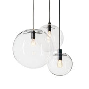 salelink.co.nz Unbranded 20cm Glass Pendant Light Elegant 20cm Glass Pendant Light E27 Ceiling Fixture