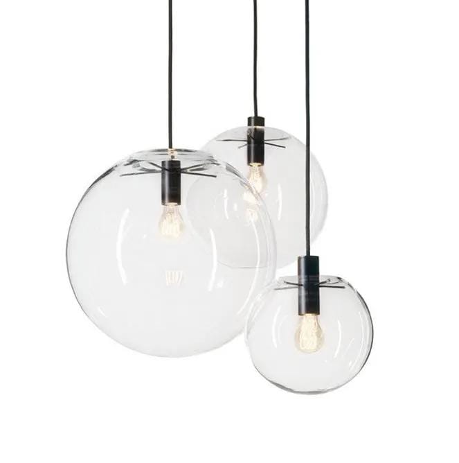 salelink.co.nz Unbranded 20cm Glass Pendant Light Elegant 20cm Glass Pendant Light E27 Ceiling Fixture
