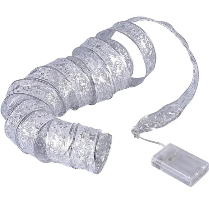 5M LED Christmas Tree Ribbon Bow Xmas Light – view 3