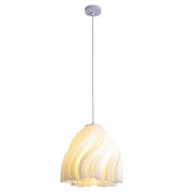 Modern White Lampshade Simple Pendant Light Hanging Lamp – view 1