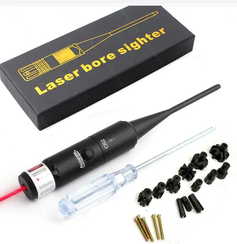 Red Laser Bore Sighter Kit For .177 to .50 Caliber Scope – view 1