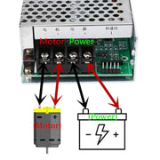DC Motor Speed Controller 10V To 55V 60A PWM CW CCW Reversible – view 5