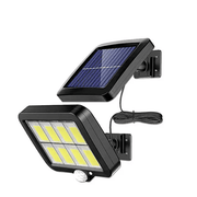 Solar Light Motion Sensor Security Led Flood Light Outdoor Garden Light – view 1