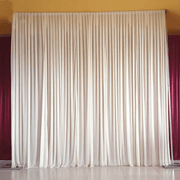 2x2M White Curtain Backdrop For Weddings And Events – view 5