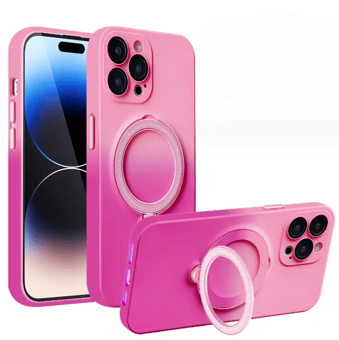 salelink.co.nz Unbranded iPhone 15 Case iPhone 15 Case - Ring Rotate Screen Protector Tempered Glass (PR841...