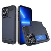 iPhone 15 Pro Max Case - Card Holder Drop Protection Screen Protector (PR8402 (2)) – view 4