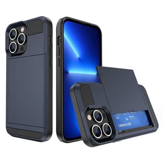 iPhone 15 Pro Max Case - Card Holder Drop Protection Screen Protector (PR8402 (2)) – view 4