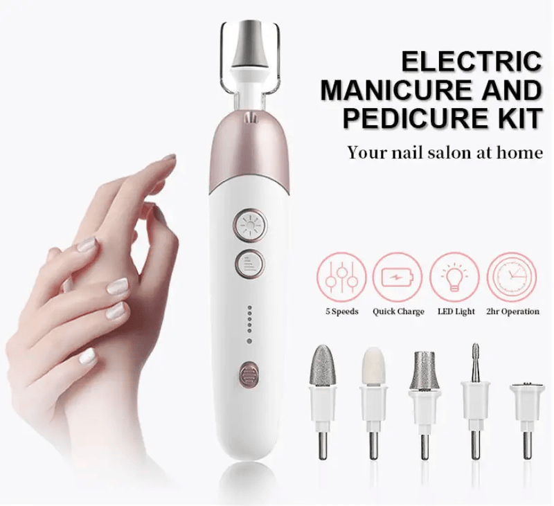 salelink.co.nz Unbranded Electric Nail File Kit Electric Nail File Kit | Action Outdoors NZ