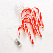 Holiday Christmas Xmas Candy Cane String Lights – view 4