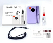 Rechargeable Electric Nail File Kit Purple – view 2