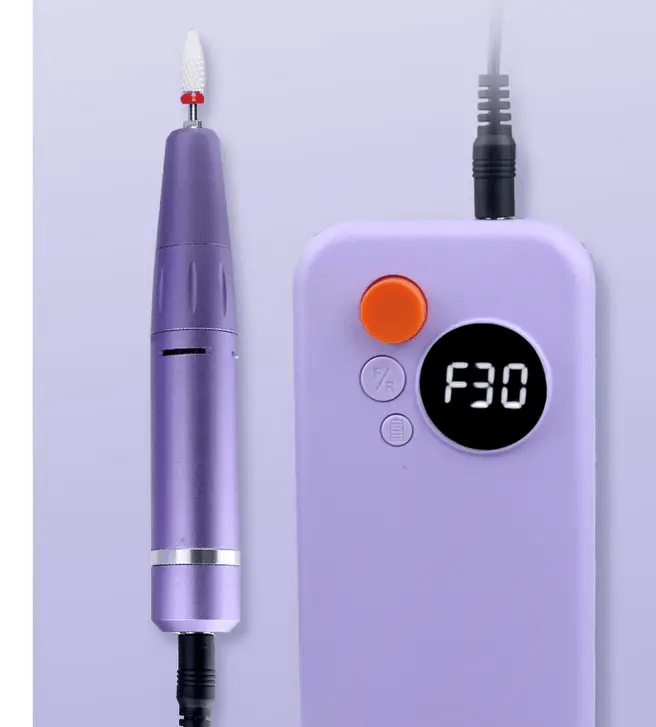 Rechargeable Electric Nail File Kit Purple – view 3