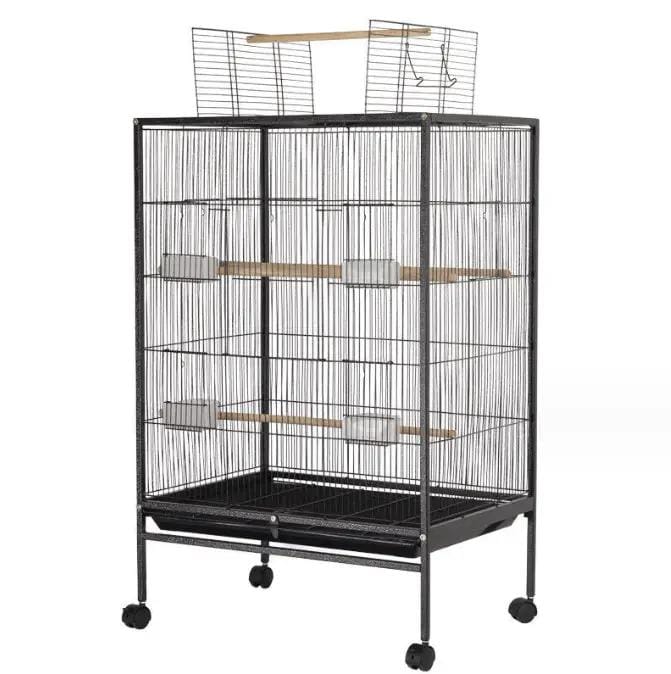 salelink.co.nz Unbranded 95cm Standing Bird Parrot Cage 95cm Standing Bird Parrot Cage | Action Outdoors NZ