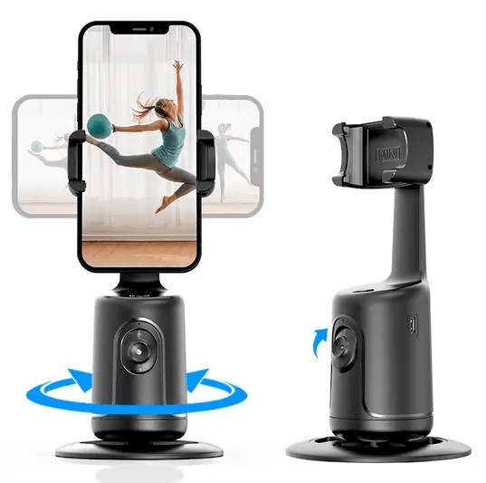 salelink.co.nz Unbranded Auto Face Tracking Phone Holder Black Auto Face Tracking Phone Holder Black | Action Outdoors NZ