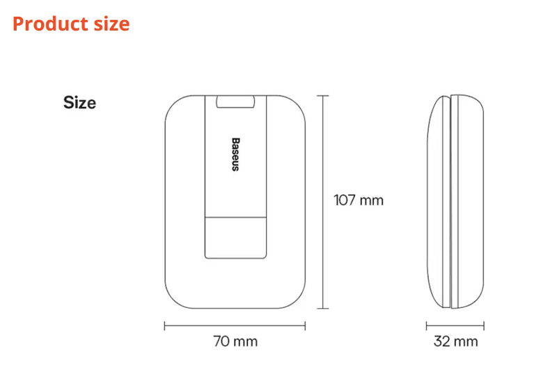 salelink.co.nz Baseus Foldable Phone Stand Foldable Phone Stand | Action Outdoors NZ